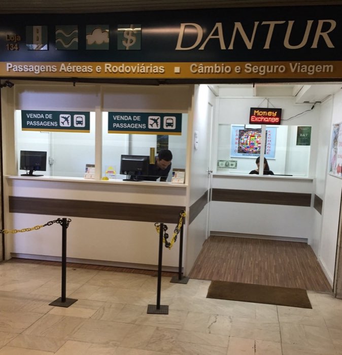 Fachada da agência Centro do Rio